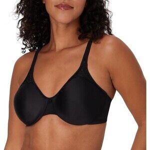 Bali DF3385 Minimizer Bra Passion for Comfort Underwire Plus Size Black Sz 36G